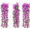 Artificial Hanging Flowers Vine Colorful Plants Home Garden Decor